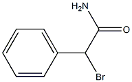 2-Phenyl-2-bromoacetamide 구조식 이미지
