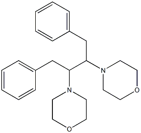 1,4-Diphenyl-2,3-bismorpholinobutane 구조식 이미지