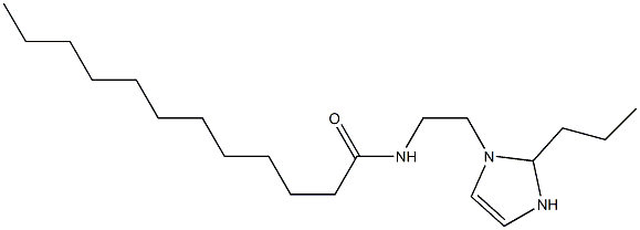 1-(2-Lauroylaminoethyl)-2-propyl-4-imidazoline Structure