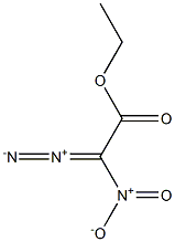 2-Diazo-2-nitroacetic acid ethyl ester 구조식 이미지