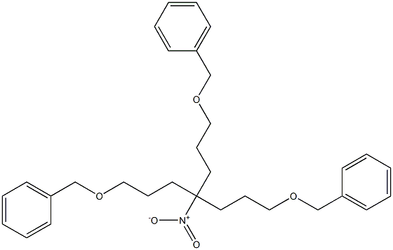 4-Nitro-4-[3-(benzyloxy)propyl]-1,7-bis(benzyloxy)heptane Structure