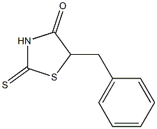 5-Benzyl-2-thioxothiazolidine-4-one 구조식 이미지