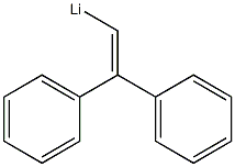(2,2-Diphenylvinyl) lithium 구조식 이미지