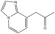 8-(2-Oxopropyl)imidazo[1,2-a]pyridine Structure