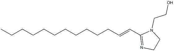 2-(1-Tridecenyl)-2-imidazoline-1-ethanol Structure