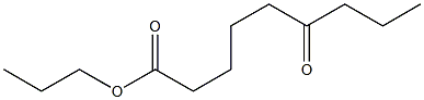 6-Ketopelargonic acid propyl ester Structure