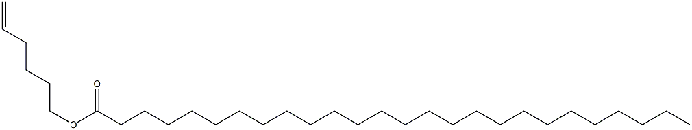 Cerotic acid 5-hexenyl ester 구조식 이미지