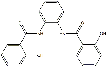 N,N'-(o-Phenylene)bissalicylamide 구조식 이미지