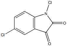 1,5-Dichloro-1H-indole-2,3-dione 구조식 이미지