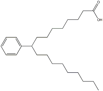 9-Phenyloctadecanoic acid Structure