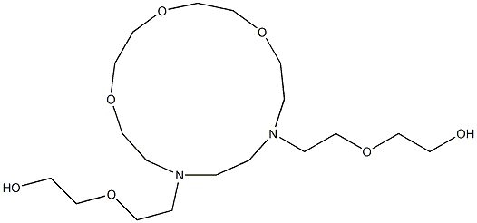 N,N'-Bis[2-(2-hydroxyethoxy)ethyl]-N,N'-(3,6,9-trioxaundecane-1,11-diyl)ethane-1,2-diamine 구조식 이미지