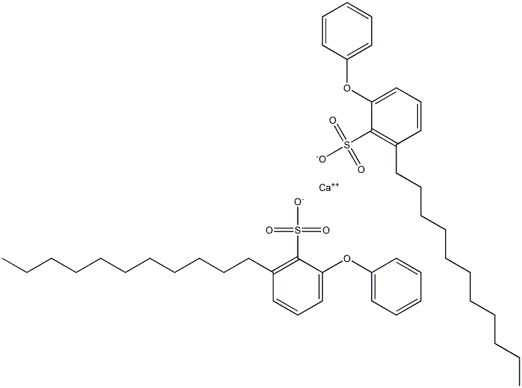 Bis(2-phenoxy-6-undecylbenzenesulfonic acid)calcium salt 구조식 이미지