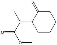 2-(2-Methylenecyclohexyl)propionic acid methyl ester Structure