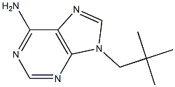 6-Amino-9-(2,2-dimethylpropyl)-9H-purine 구조식 이미지