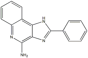 4-Amino-2-phenyl-1H-imidazo[4,5-c]quinoline Structure