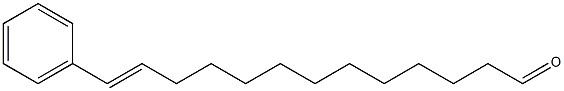 (E)-13-Phenyl-12-tridecenal Structure