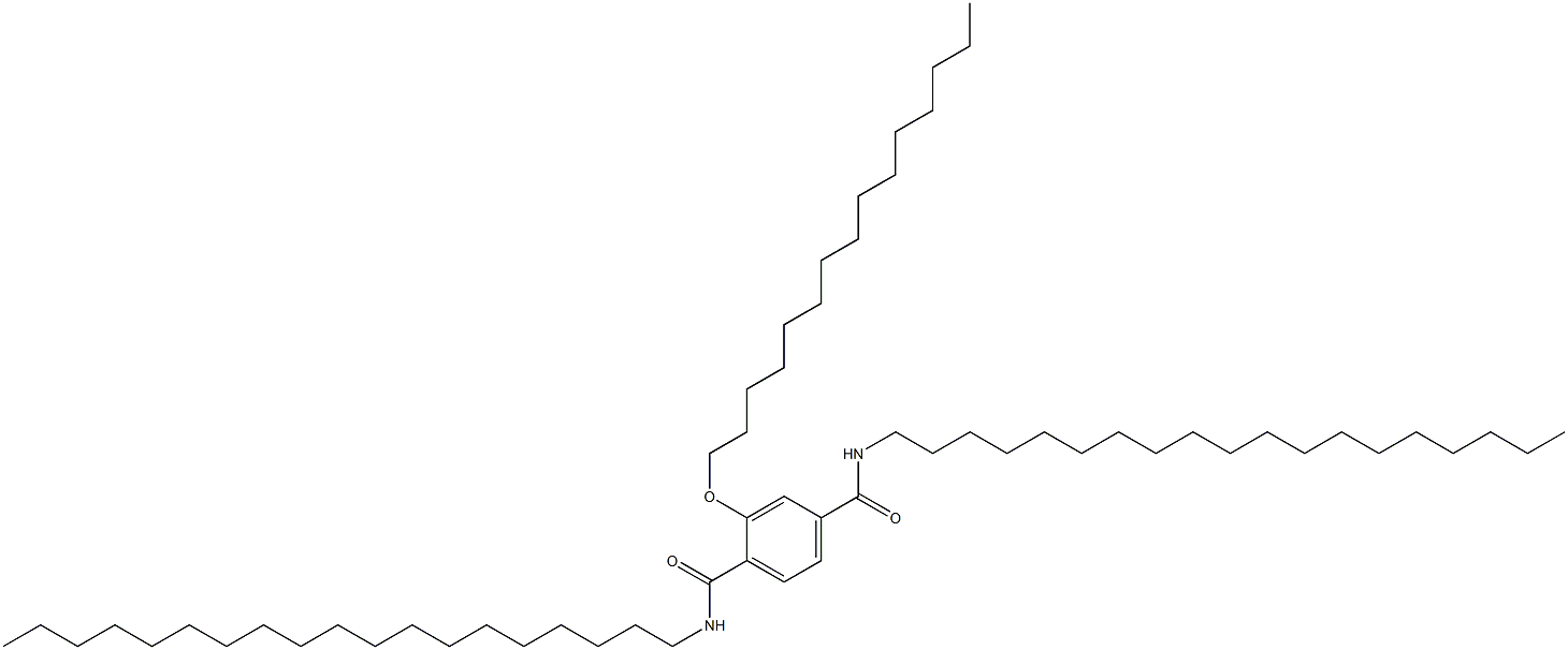 2-(Pentadecyloxy)-N,N'-dinonadecylterephthalamide Structure