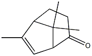 6,8,8-Trimethylbicyclo[3.2.1]oct-6-en-2-one 구조식 이미지