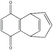 8,9-Dihydro-5,9-etheno-5H-benzocycloheptene-1,4-dione 구조식 이미지