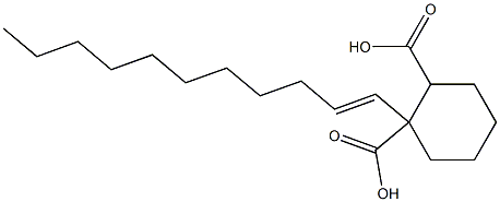 Cyclohexane-1,2-dicarboxylic acid hydrogen 1-(1-undecenyl) ester Structure