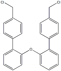 [p-(Chloromethyl)phenyl]phenyl ether Structure