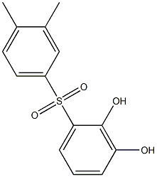 2,3-Dihydroxy-3',4'-dimethyl[sulfonylbisbenzene] 구조식 이미지