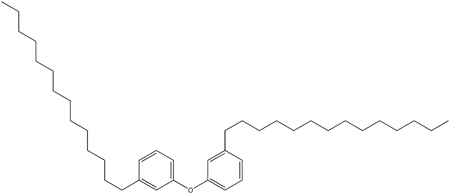 3,3'-Ditetradecyl[oxybisbenzene] 구조식 이미지