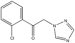 1-(2-Chlorophenyl)-2-(1H-1,2,4-triazol-1-yl)ethan-1-one Structure