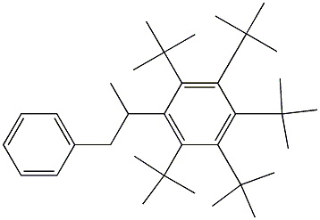 2-(Penta-tert-butylphenyl)-1-phenylpropane 구조식 이미지