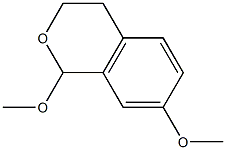 1,7-Dimethoxyisochroman Structure