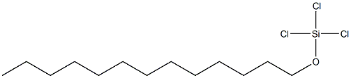 1-(Trichlorosilyloxy)tridecane Structure