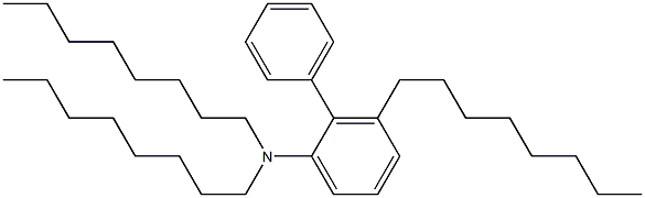 Monooctylphenyldioctylphenylamine Structure