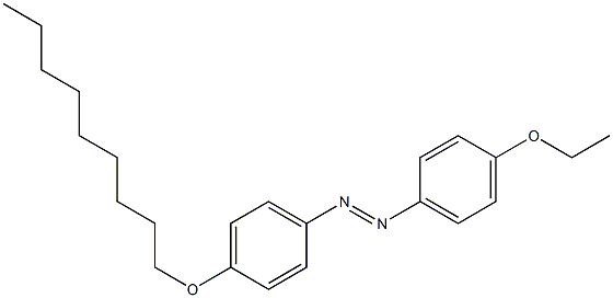 4-Ethoxy-4'-nonyloxyazobenzene 구조식 이미지