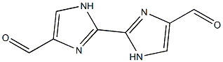 2,2'-Bi[1H-imidazole]4,4'-dicarbaldehyde 구조식 이미지