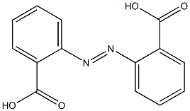 (E)-2,2'-Azobenzenedicarboxylic acid Structure