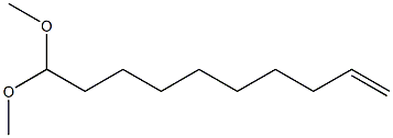 9-Decenal dimethyl acetal Structure