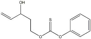 5-[(Phenoxythiocarbonyl)oxy]-1-penten-3-ol Structure