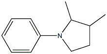 2,3-Dimethyl-1-phenylpyrrolidine Structure