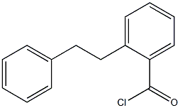2-(2-Phenylethyl)benzoic acid chloride Structure