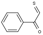 2-Phenyl-2-oxoethanethial 구조식 이미지