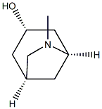 (1S,3S,5R)-6-Methyl-6-azabicyclo[3.2.1]octane-3-ol Structure