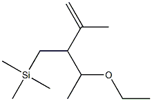 (3-Ethoxy-2-isopropenylbutyl)trimethylsilane 구조식 이미지