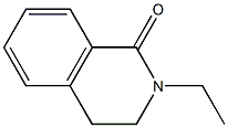 3,4-Dihydro-2-ethylisoquinolin-1(2H)-one 구조식 이미지