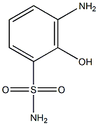 3-Amino-2-hydroxybenzenesulfonamide 구조식 이미지