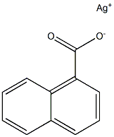 1-Naphthoic acid silver(I) salt Structure