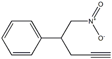 5-Nitro-4-phenyl-1-pentyne Structure