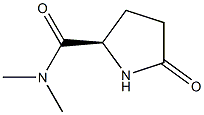 (2R)-N,N-Dimethyl-5-oxo-2-pyrrolidinecarboxamide 구조식 이미지