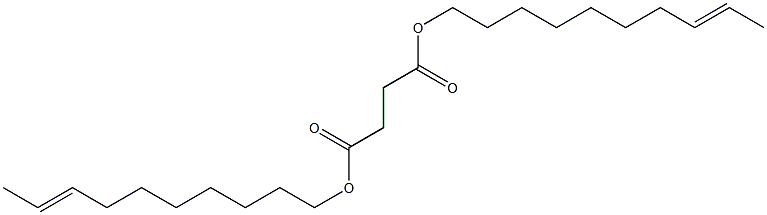 Succinic acid di(8-decenyl) ester 구조식 이미지