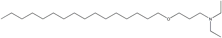 N,N-Diethyl-3-(hexadecyloxy)propylamine 구조식 이미지