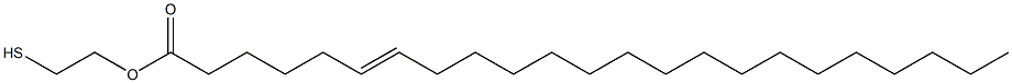 6-Tricosenoic acid 2-mercaptoethyl ester Structure